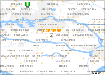 map of Carnisse