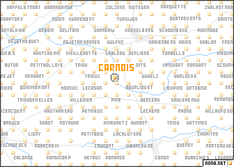 map of Carnois