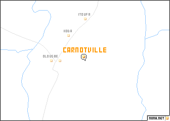 map of Carnotville