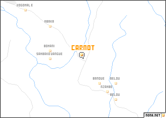 map of Carnot