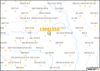 map of Carocedo