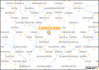 map of Caroceiras