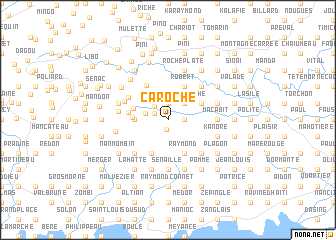 map of Ca Roche