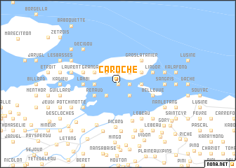 map of Ca Roche