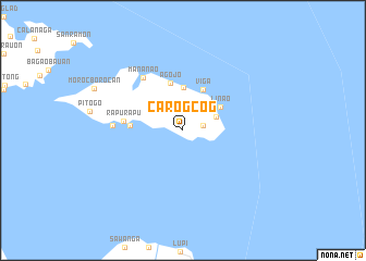 map of Carogcog