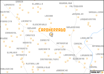 map of Caro Herrado