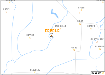 map of Carola