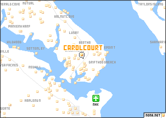 map of Carol Court