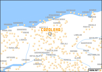 map of Carolema