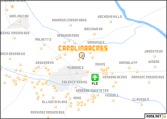 map of Carolina Acres