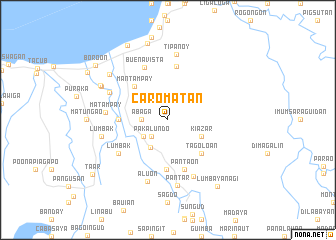 map of Caromatan