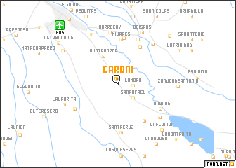 map of Caroní