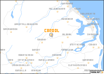 map of Carool