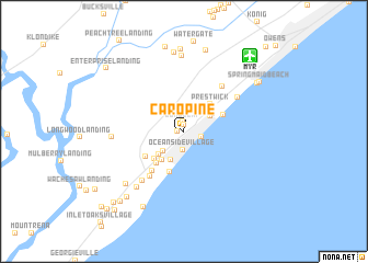 map of Caropine