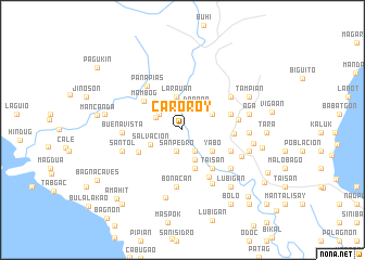 map of Caroroy