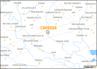 map of Ca Rossa