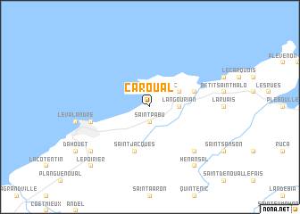 map of Caroual