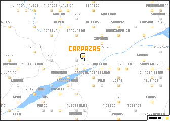 map of Carpazás