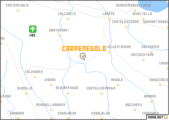 map of Carpenedolo