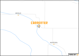 map of Carpenter