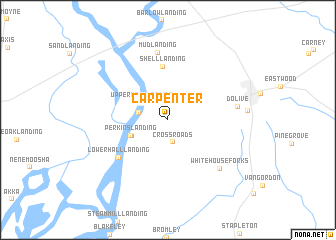 map of Carpenter