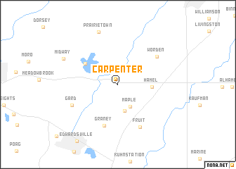 map of Carpenter