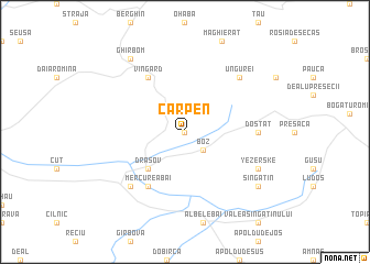 map of Carpen