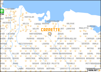 map of Carpette