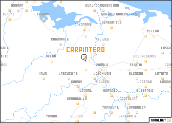 map of Carpintero