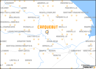 map of Carquebut
