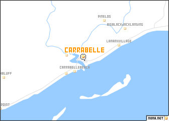 map of Carrabelle