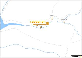 map of Carracas