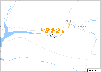 map of Carracas