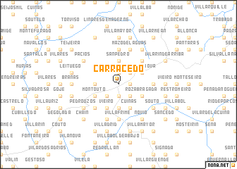 map of Carracedo