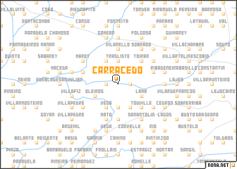 map of Carracedo