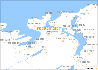 map of Carraig Airt