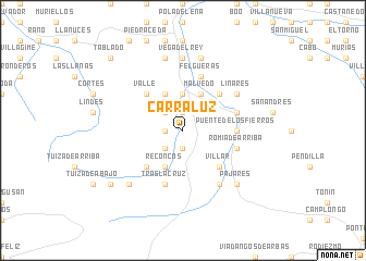 map of Carraluz