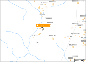 map of Carramo