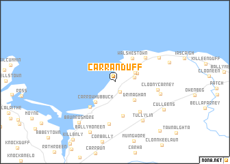 map of Carranduff