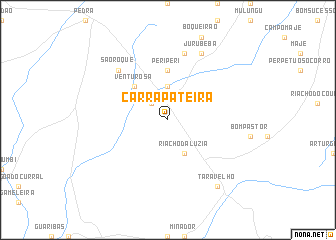 map of Carrapateira