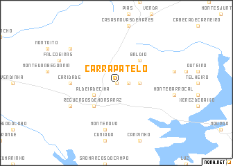 map of Carrapatelo