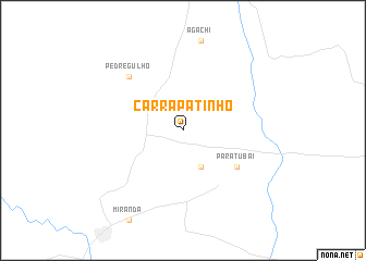 map of Carrapatinho