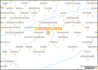 map of Carrapichana