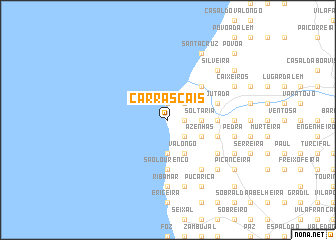 map of Carrascais