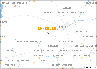 map of Carrascal