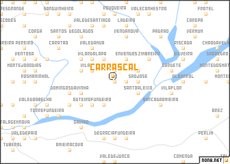 map of Carrascal