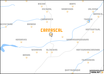 map of Carrascal