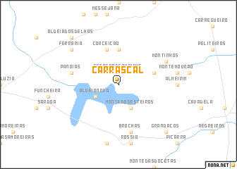 map of Carrascal