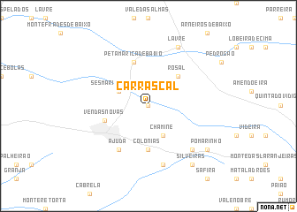 map of Carrascal