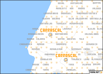 map of Carrascal